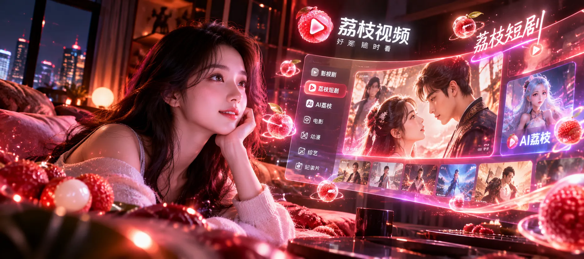 具有戏剧感的影像主题视觉